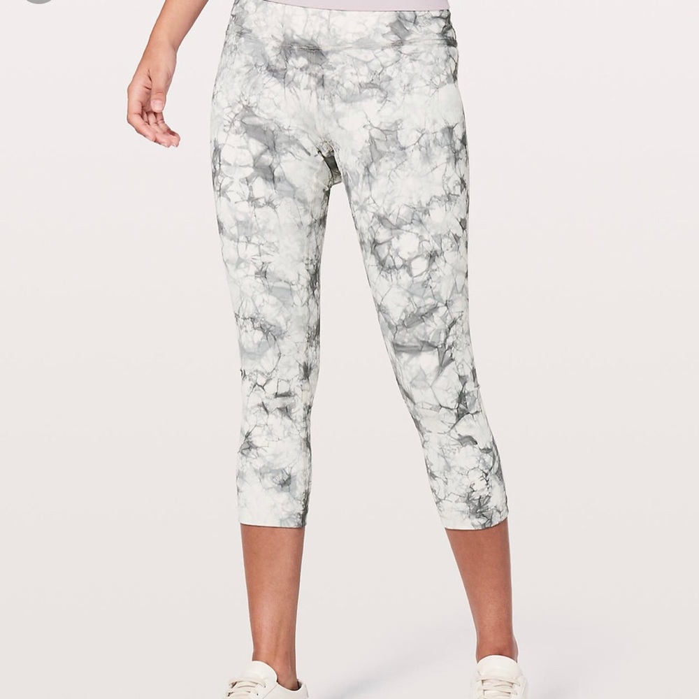 Lululemon Wunder Under Hi Rise 21” Shibori 10